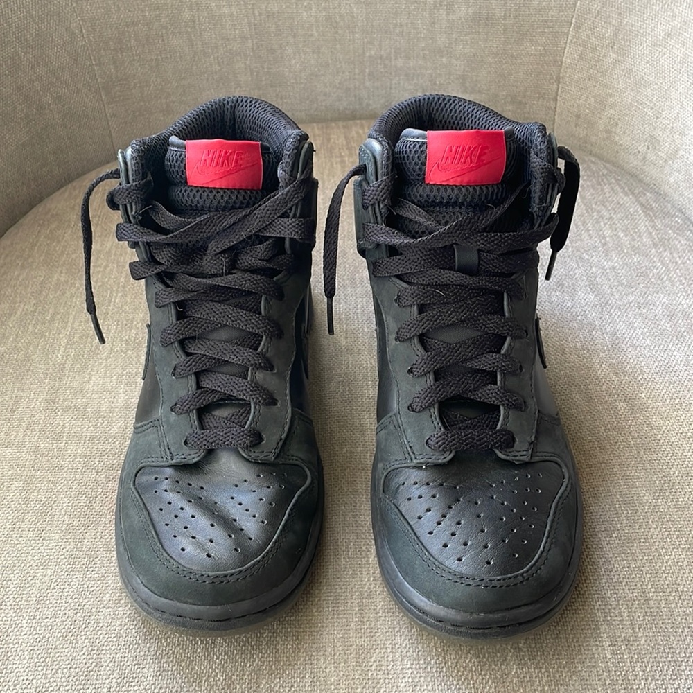 Women’s Black Nike Dunk High tops Skinny